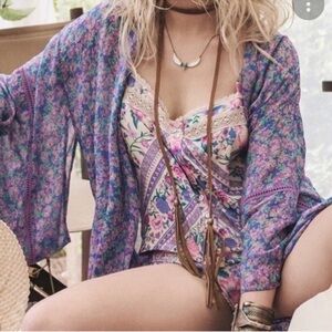 ✨Vintage Rare✨ Spell Wildflower Kimono Robe